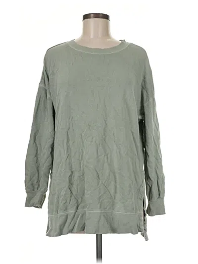 Pre-owned Old Navy Sweatshirt In Green