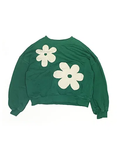 Pre-owned Old Navy Kids' Sweatshirt In Green