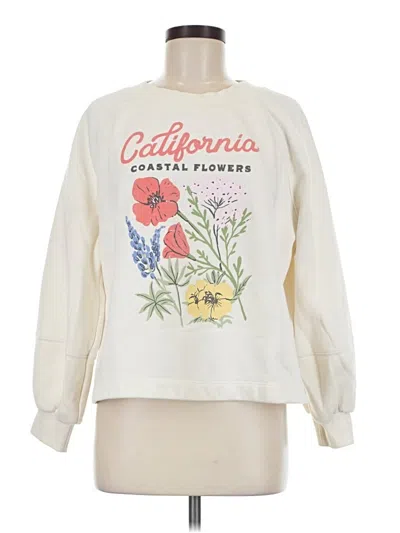Pre-owned Old Navy Sweatshirt In Ivory