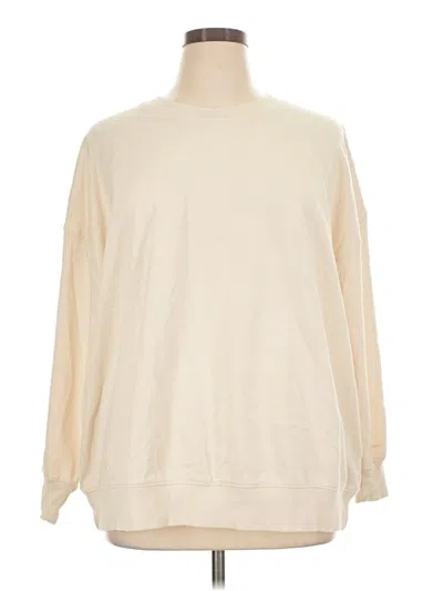 Pre-owned Old Navy Sweatshirt In Ivory