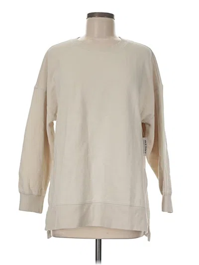 Pre-owned Old Navy Sweatshirt In Ivory
