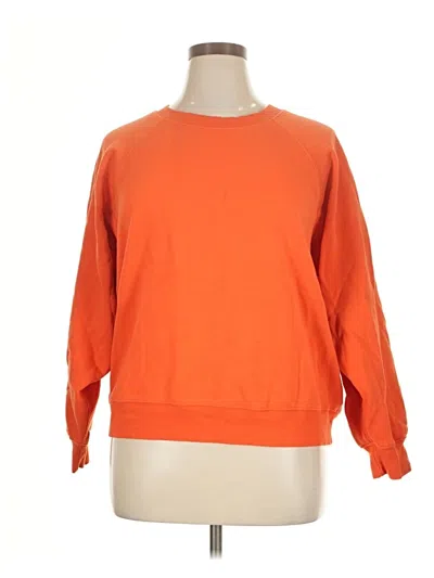 Pre-owned Old Navy Sweatshirt In Orange