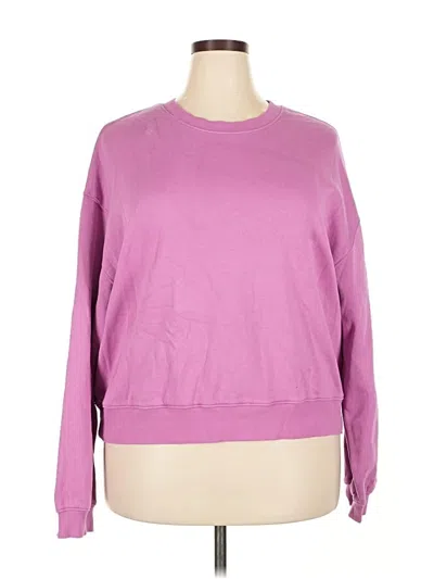 Pre-owned Old Navy Sweatshirt In Pink