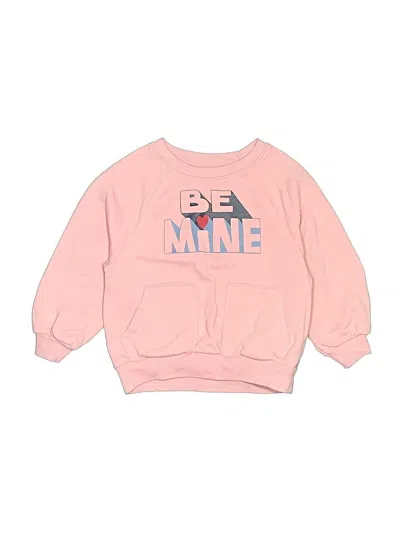 Pre-owned Old Navy Kids' Sweatshirt In Pink