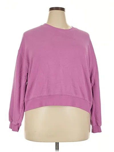 Pre-owned Old Navy Sweatshirt In Purple