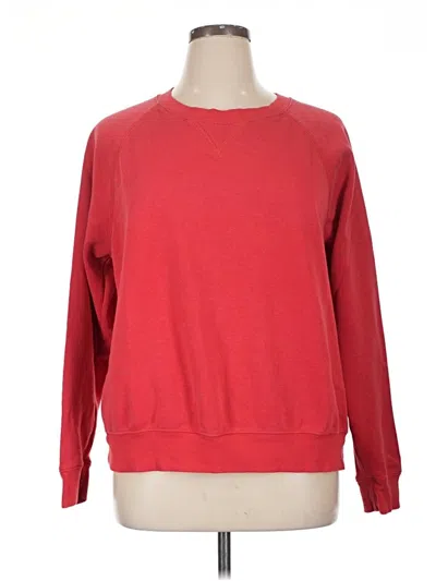 Pre-owned Old Navy Sweatshirt In Red
