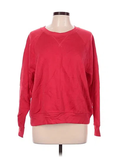 Pre-owned Old Navy Sweatshirt In Red