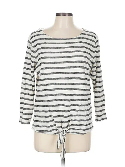 Pre-owned Old Navy Sweatshirt In Silver