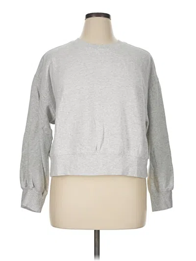 Pre-owned Old Navy Sweatshirt In Silver