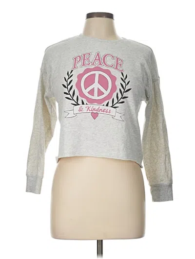 Pre-owned Old Navy Sweatshirt In Silver