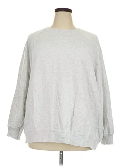 Pre-owned Old Navy Sweatshirt In Silver