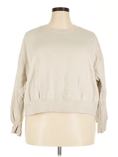 Pre-owned Old Navy Sweatshirt In Tan