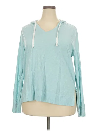 Pre-owned Old Navy Sweatshirt In Teal