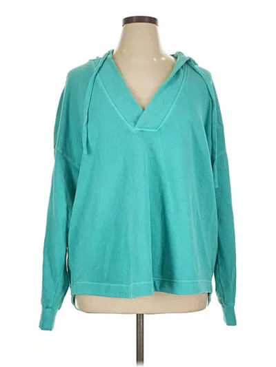 Pre-owned Old Navy Sweatshirt In Teal