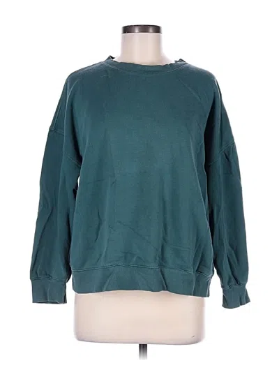 Pre-owned Old Navy Sweatshirt In Teal