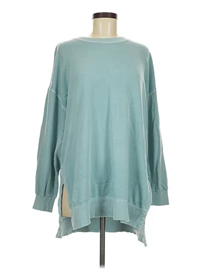 Pre-owned Old Navy Sweatshirt In Teal