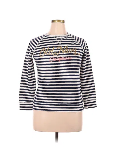 Pre-owned Old Navy Sweatshirt In White