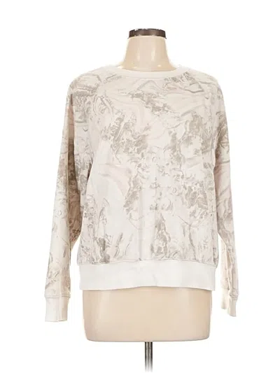 Pre-owned Old Navy Sweatshirt In White
