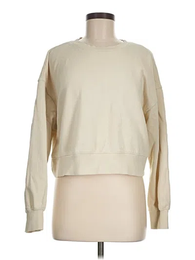 Pre-owned Old Navy Sweatshirt In White