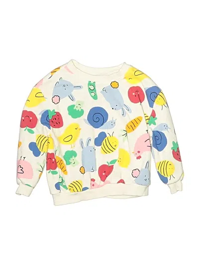 Pre-owned Old Navy Kids' Sweatshirt In White
