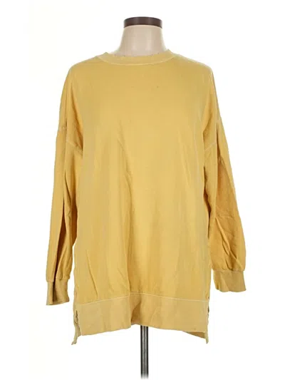 Pre-owned Old Navy Sweatshirt In Yellow