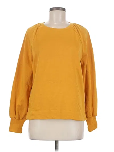 Pre-owned Old Navy Sweatshirt In Yellow