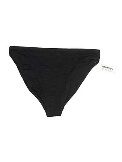 Pre-owned Old Navy Swimsuit Bottoms In Black