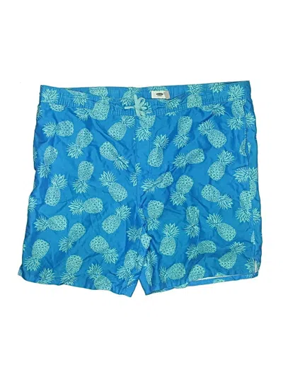 Pre-owned Old Navy Swimsuit Bottoms In Blue