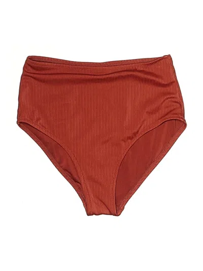 Pre-owned Old Navy Swimsuit Bottoms In Burgundy