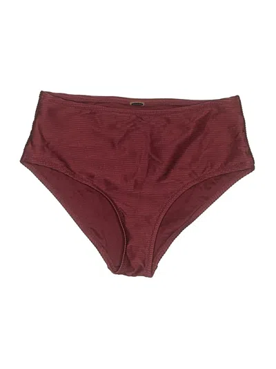 Pre-owned Old Navy Swimsuit Bottoms In Burgundy