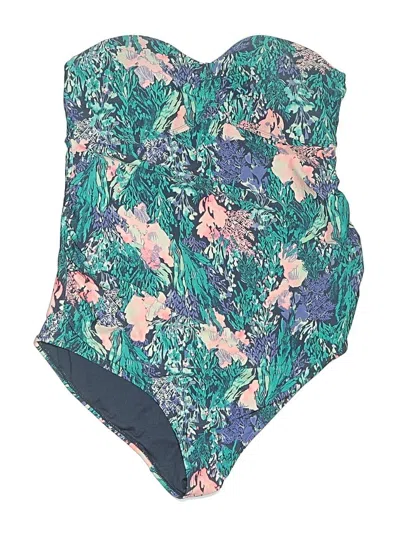 Pre-owned Old Navy Swimsuit Bottoms In Teal