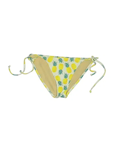 Pre-owned Old Navy Swimsuit Bottoms In Yellow
