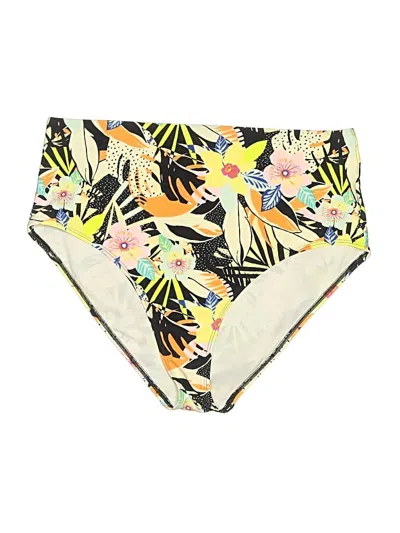 Pre-owned Old Navy Swimsuit Bottoms In Yellow