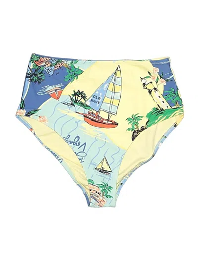 Pre-owned Old Navy Swimsuit Bottoms In Yellow