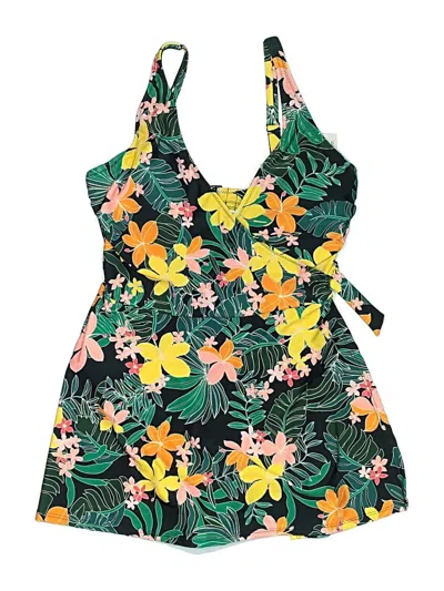 Pre-owned Old Navy Swimsuit Cover Up In Green