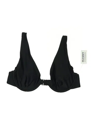Pre-owned Old Navy Swimsuit Top Black Swimwear