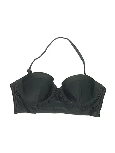 Pre-owned Old Navy Swimsuit Top Black Swimwear
