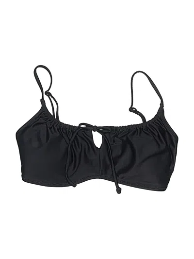 Pre-owned Old Navy Swimsuit Top Black Swimwear