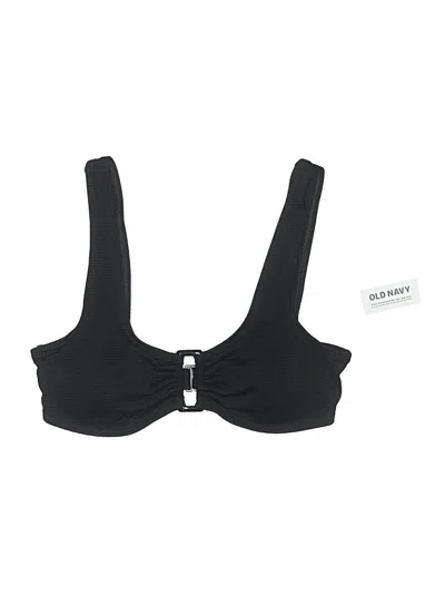 Old Navy Swimsuit Top Black Swimwear