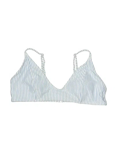 Pre-owned Old Navy Swimsuit Top Blue Swimwear