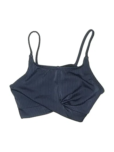 Pre-owned Old Navy Swimsuit Top Blue Swimwear