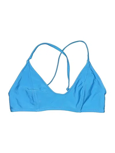 Pre-owned Old Navy Swimsuit Top Blue Swimwear