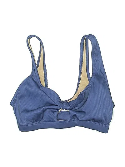 Pre-owned Old Navy Swimsuit Top Blue Swimwear