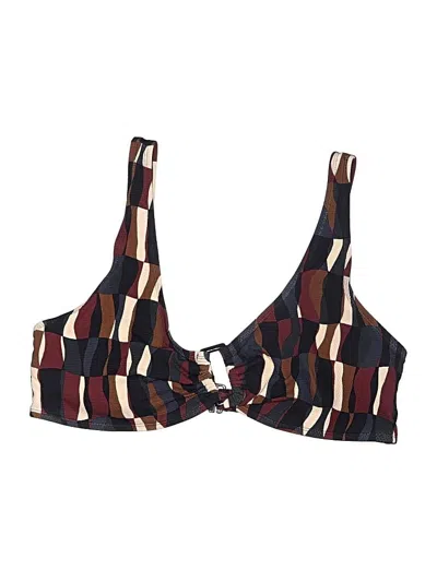Pre-owned Old Navy Swimsuit Top Burgundy Swimwear