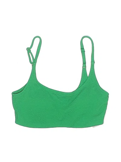 Pre-owned Old Navy Swimsuit Top Green Swimwear