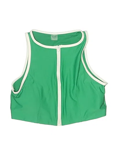 Pre-owned Old Navy Swimsuit Top Green Swimwear