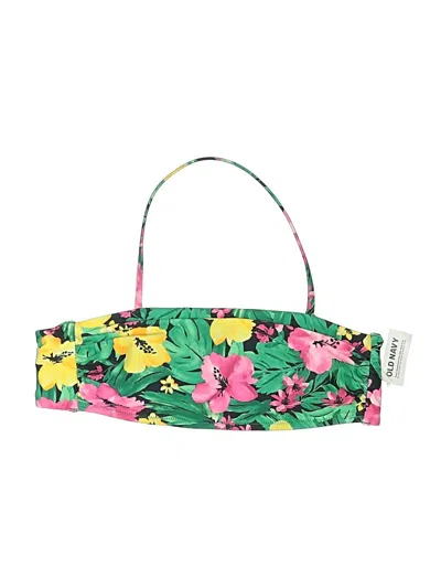 Old Navy Swimsuit Top Green Swimwear