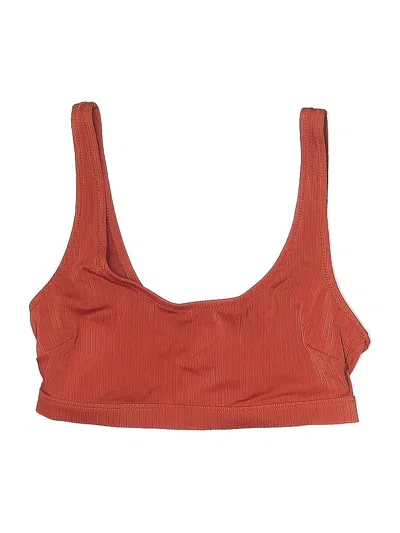 Pre-owned Old Navy Swimsuit Top Orange Swimwear