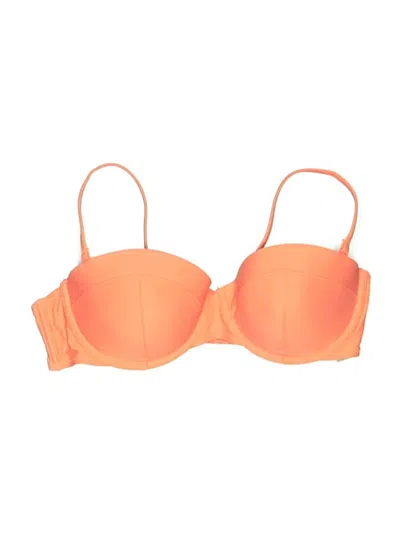Pre-owned Old Navy Swimsuit Top Orange Swimwear