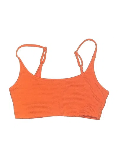 Pre-owned Old Navy Swimsuit Top Orange Swimwear